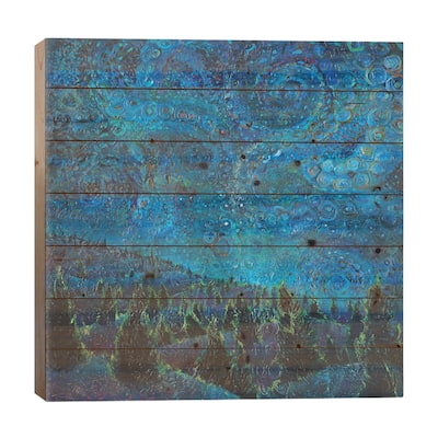 Cepheus Print On Wood by Iris Scott - Multi-Color