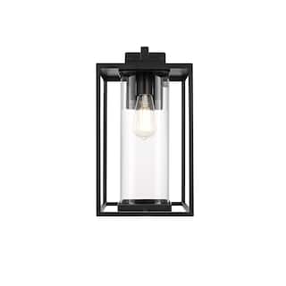Fletcher 8.5 Inch Outdoor Wall Sconce in Black