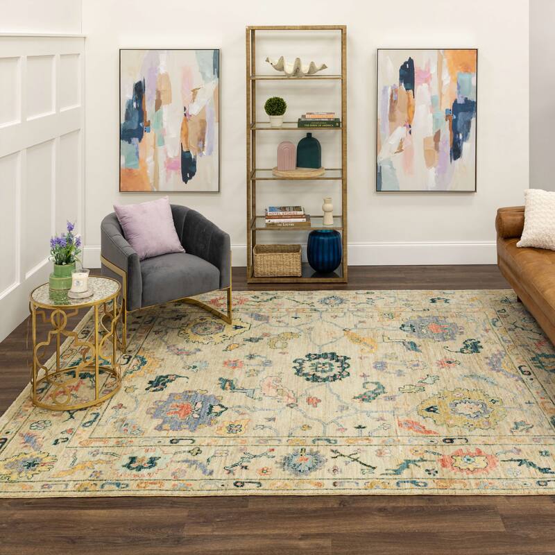 Karastan Mystique Ornamental Hand Knotted Area Rug