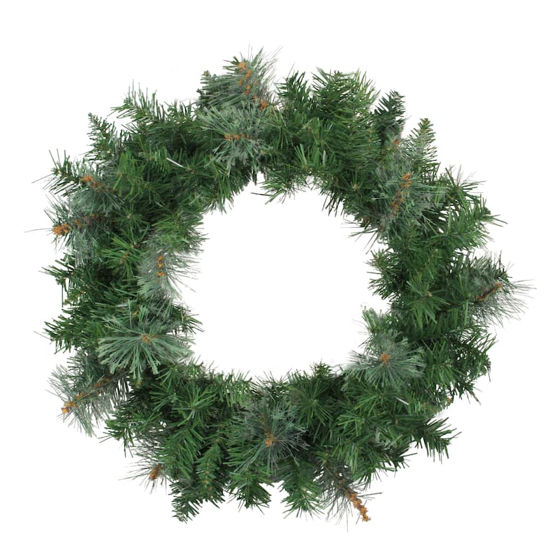 Mixed Cashmere Pine Artificial Christmas Wreath - 24" - Unlit