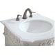 preview thumbnail 7 of 9, Elegant Lighting VF-1009-VW Danville 24" Free Standing Single Basin