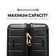 preview thumbnail 3 of 18, ELLE Louvre 2 Piece Expandable Polycarbonate Spinner Luggage Set
