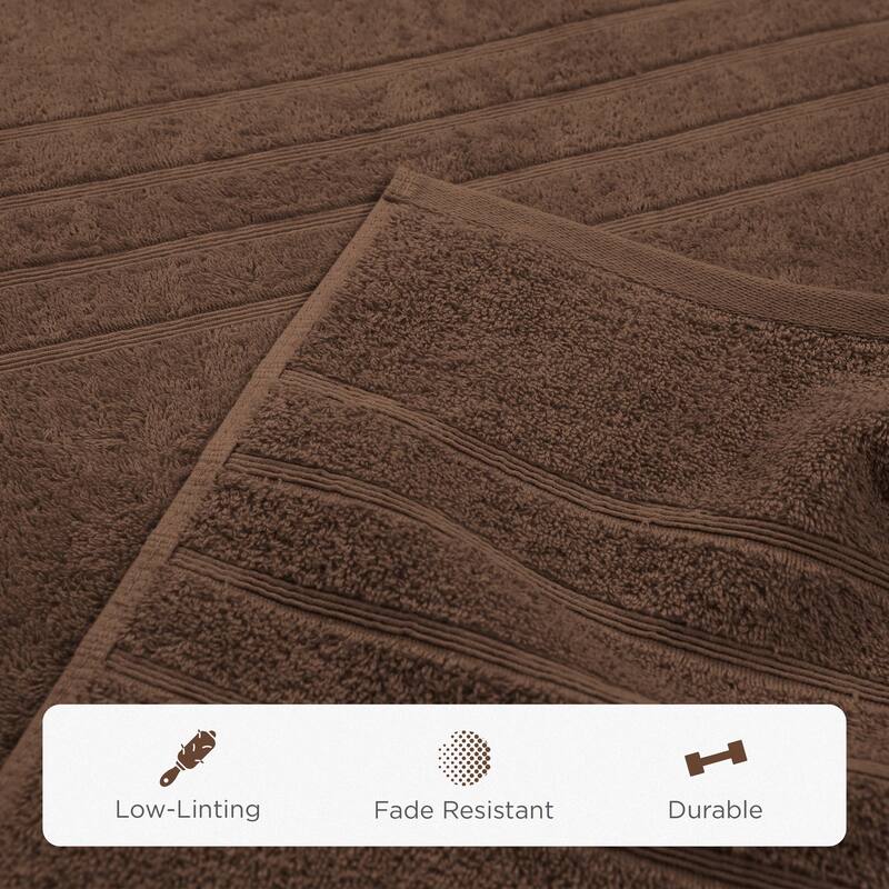 Martex Ultimate Performance Cotton Low-Lint Soft Absorbent Towel Set