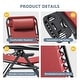 preview thumbnail 37 of 61, Homall Patio Zero Gravity Chair Lawn Lounge Chair with Pillow Set of 2