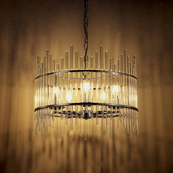 Glass rod ceiling light new arrivals