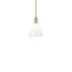 Option Brushed Brass / Matte White