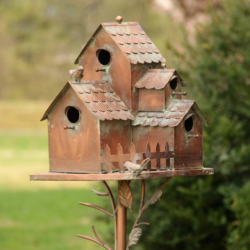 Country Style Iron Birdhouse "Doylestown"