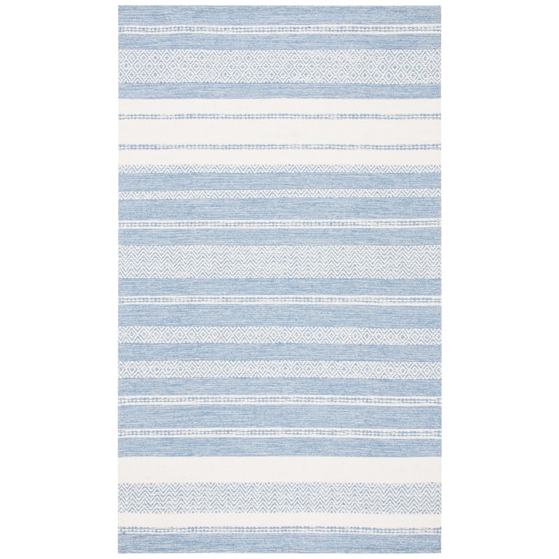 SAFAVIEH Handmade Striped Kilim Shante Modern Cotton Rug