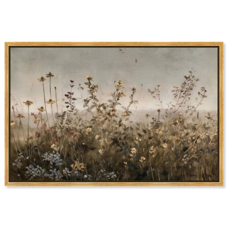Meadow Mystique I Canvas by Art Remedy - Gold - 36" x 24"