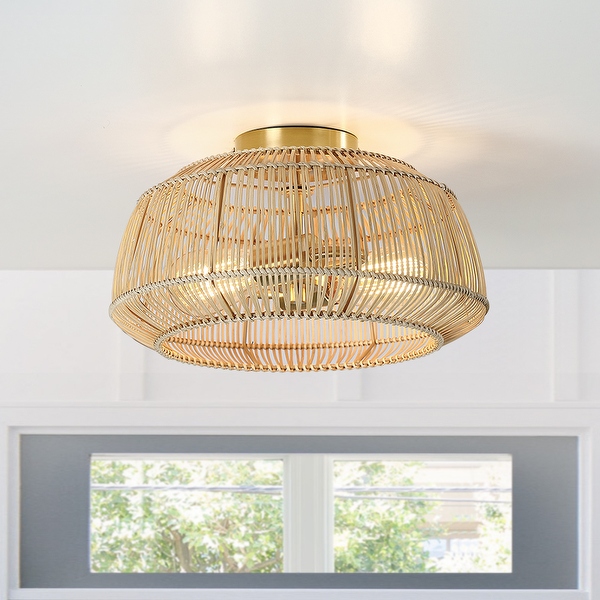 Bohemian flush mount shop light