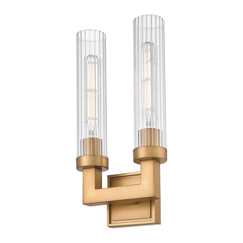 Z-Lite 740-2S Beau 2 Light 17" Tall Bathroom Sconce