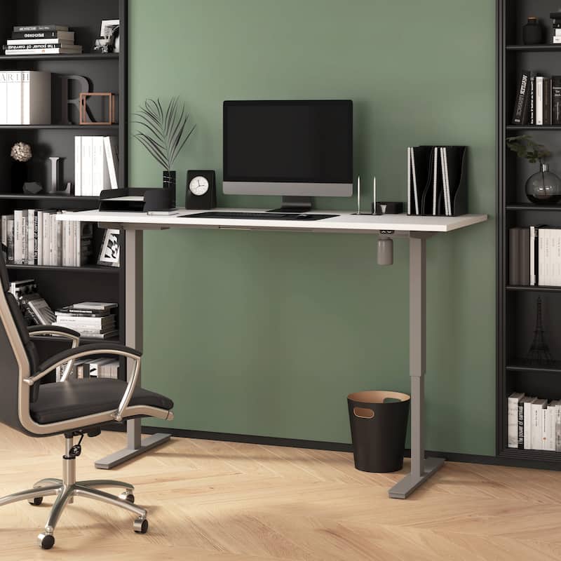 Bestar Upstand 72W x 30D Electric Height-Adjustable Standing Desk