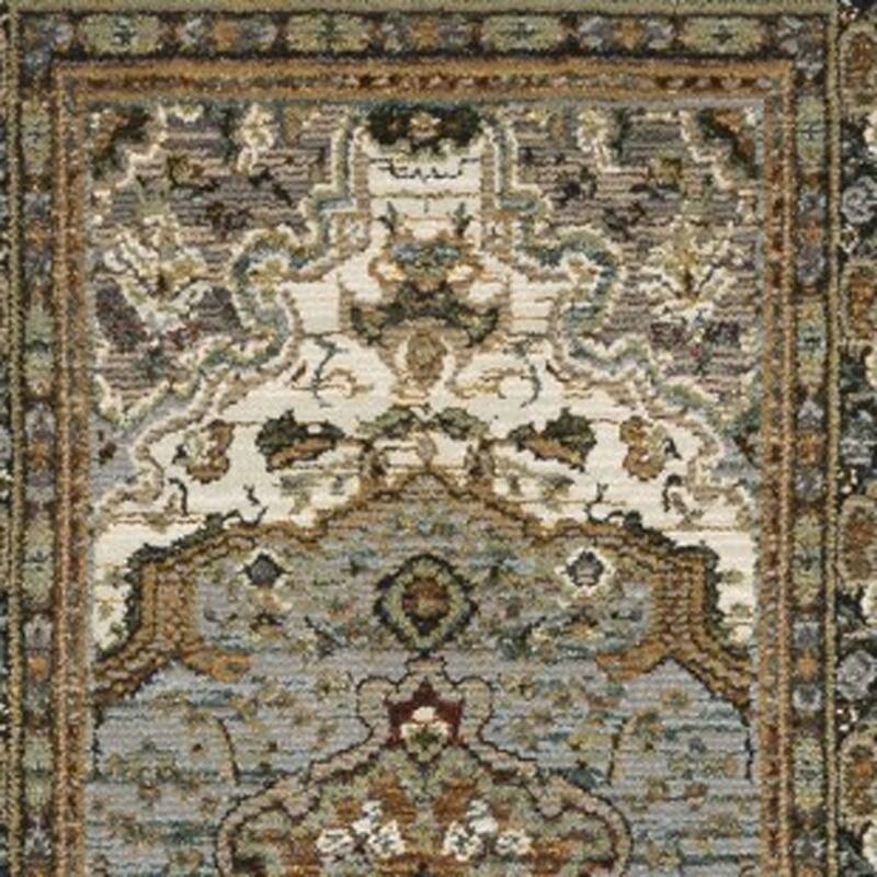 HomeRoots Oriental Traditional Runner Area Rug