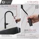 preview thumbnail 11 of 27, STYLISH Kitchen Sink Faucet Single Handle Pull Down Dual Mode in Stainless Steel