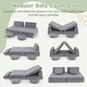 preview thumbnail 8 of 8, Gymax 6PCS Modular Kids Foam Play Couch Set w/Washable Covers