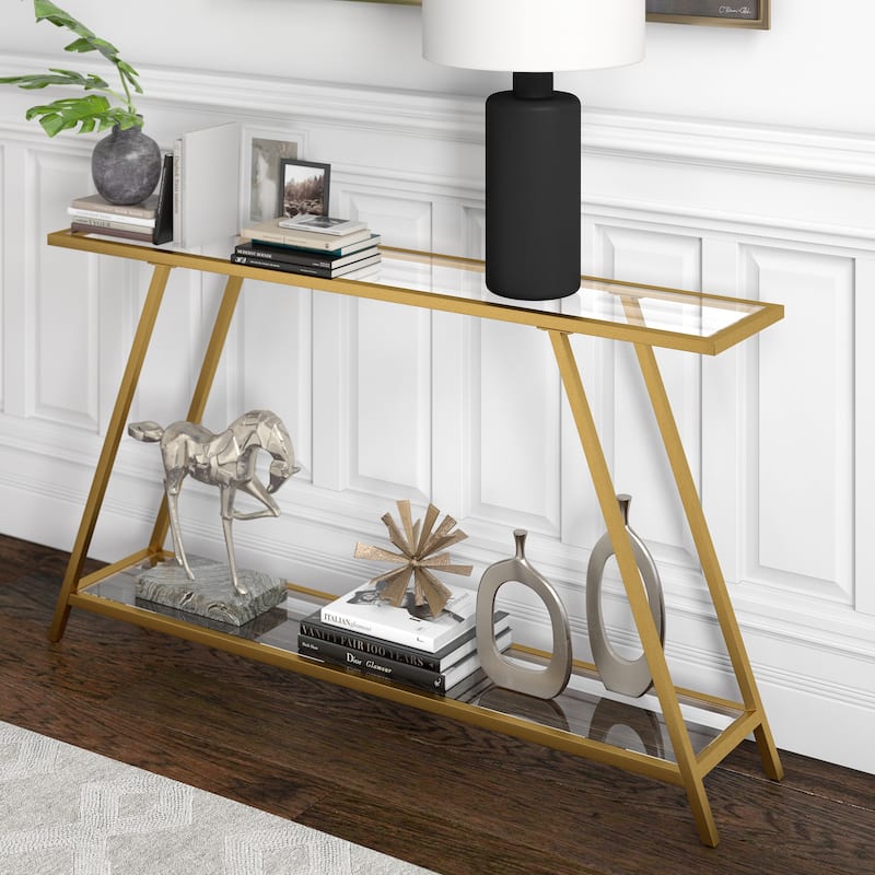 Yair Console Table - 52" - Brass