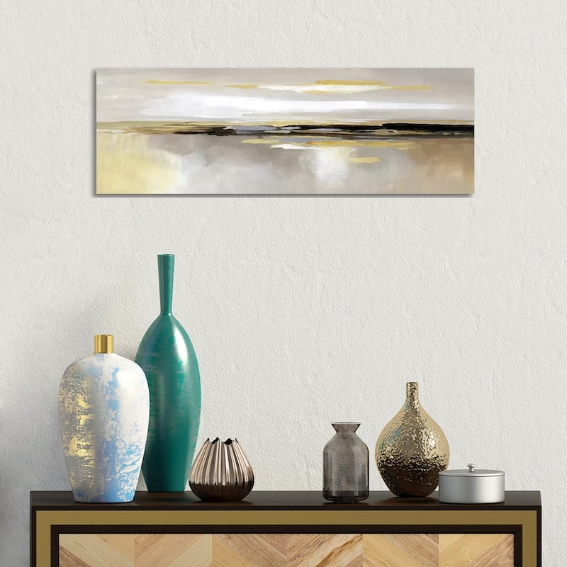 iCanvas "Silver Lining" by Nan Canvas Print - 12x36x1.5