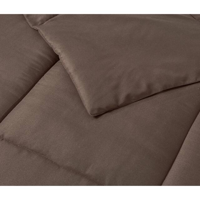Double-stitched Microfiber Hypoallergenic Down Alternative Comforter
