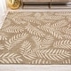 preview thumbnail 80 of 211, JONATHAN Y Galon Palm Frond Indoor/Outdoor Area Rug