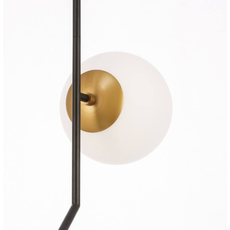 Bastina 20-Inch 1-DownLight Frosted Glass Pendant