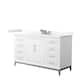 Option White, Nickel Trim, Giotto Quartz Top