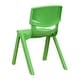 preview thumbnail 24 of 47, 2 Pack Plastic Stackable School Chair with 12"H Seat, Preschool Seating