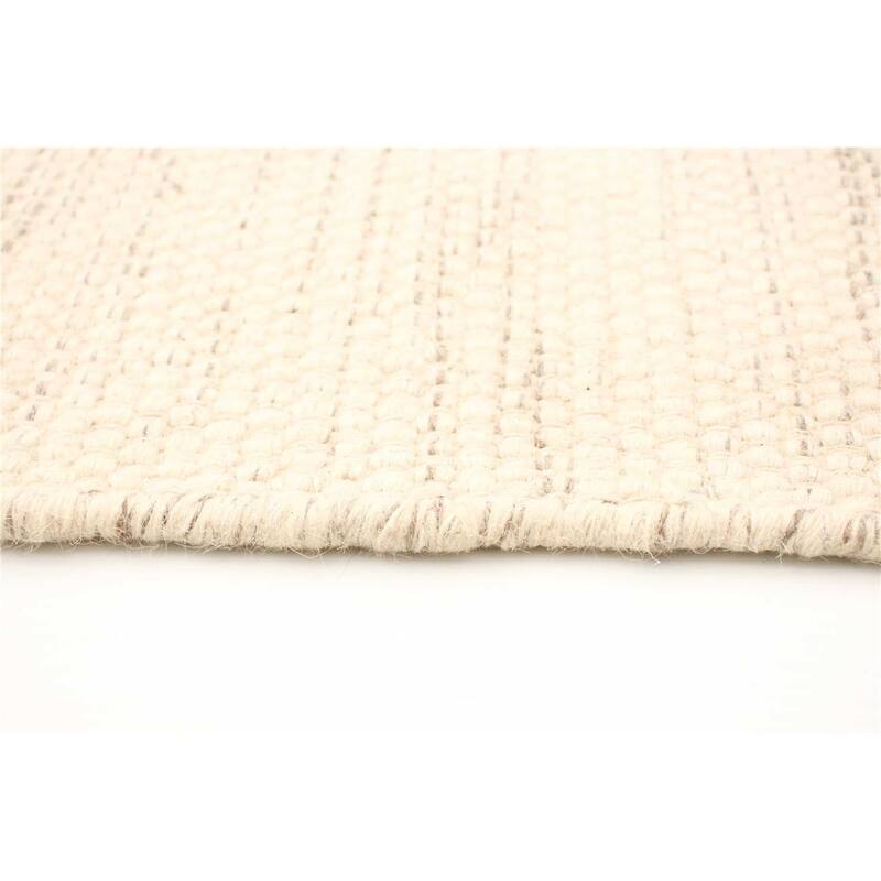 ECARPETGALLERY Hand Loomed Bungalow Wool Dhurrie