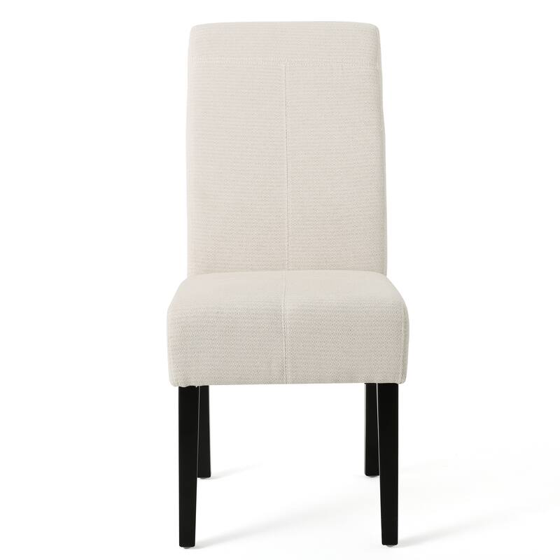 Contemporary Design Upholstered Dining Chair,Solid Wood,Dining Chair Features a High Back Design,Set Of 2
