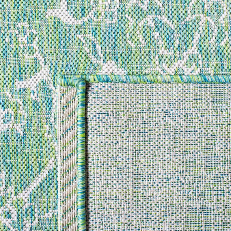 SAFAVIEH Courtyard Aquata Indoor/ Outdoor Waterproof Patio Backyard Rug