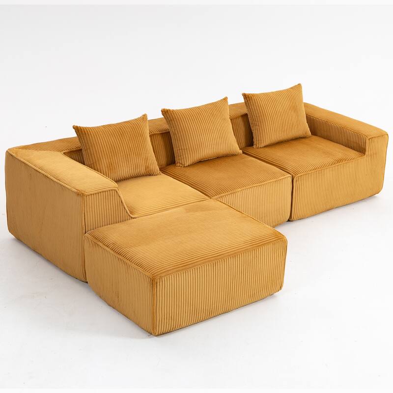 Multi Person Modular Compression Sofa That Can Be Freely