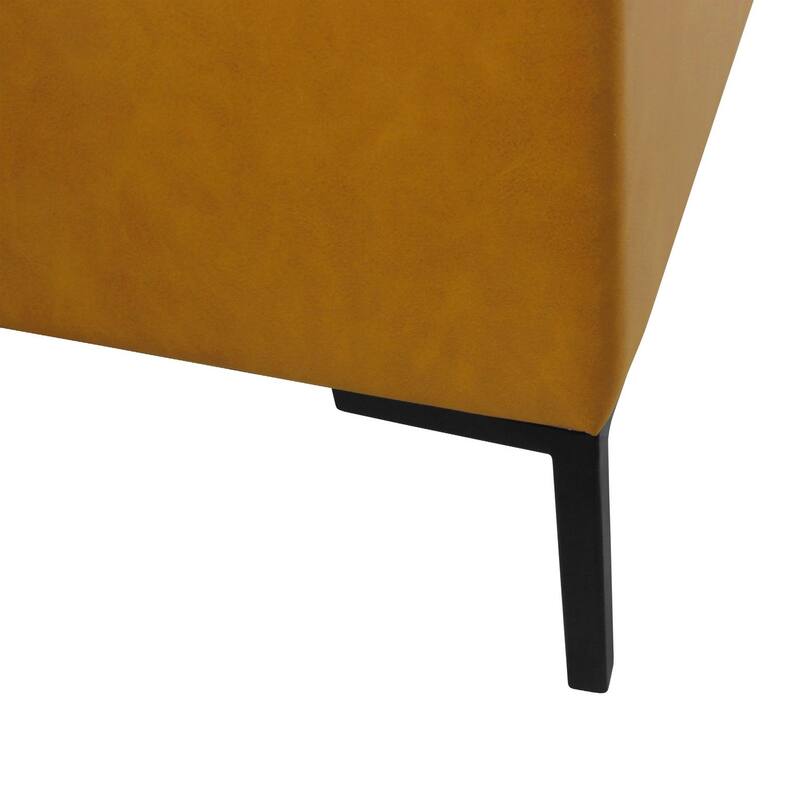 HomePop Storage Bench with Metal Legs