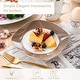 preview thumbnail 36 of 65, VEWEET 20-Piece White Porcelain Dinnerware Set (Service for 4)