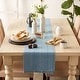 preview thumbnail 29 of 73, DII Variegated Taupe Fringe Table Runner 13x72