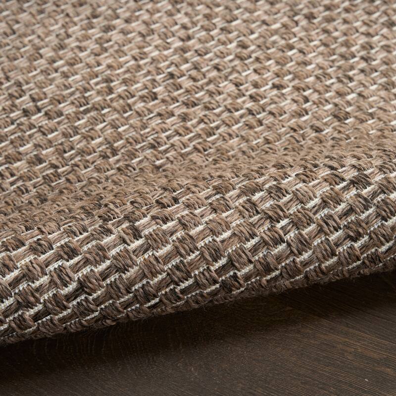 Nourison Tulum Indoor/Outdoor Solid Area Rug