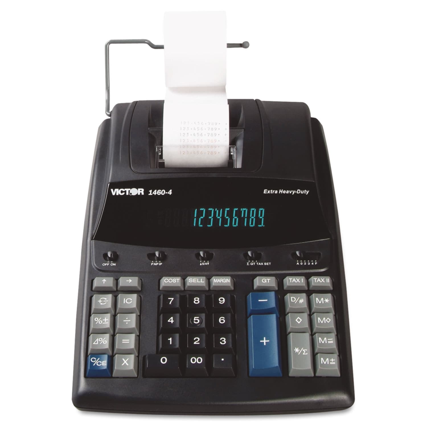 1460-4 Extra Heavy-Duty Printing Calculator, Black...