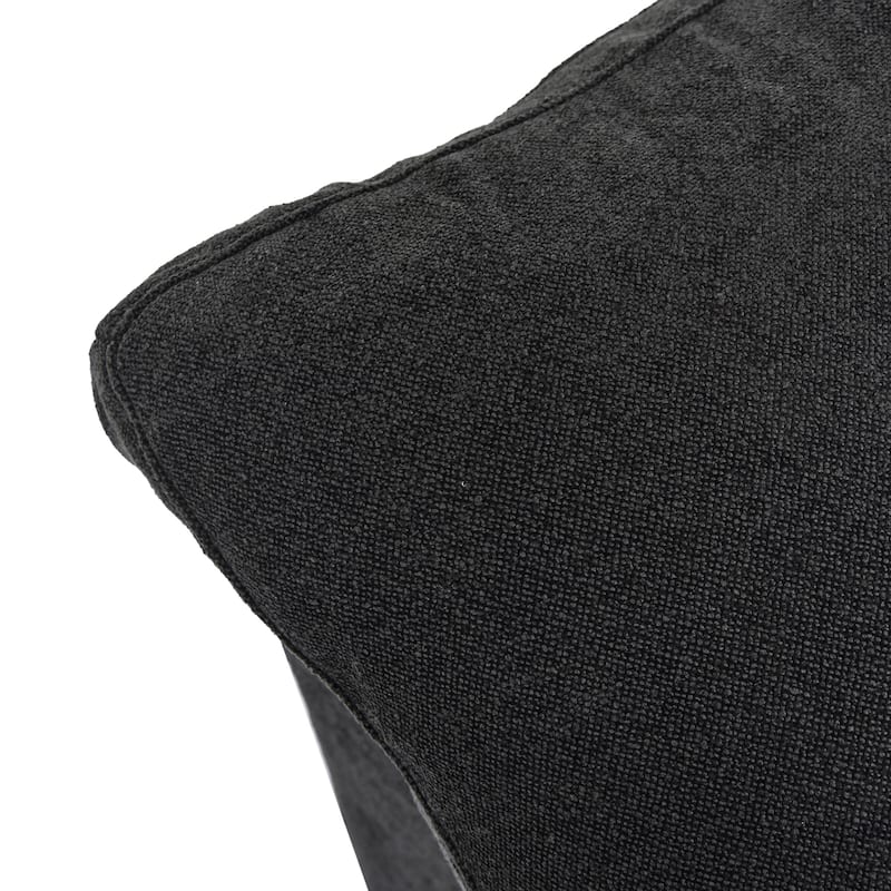 U-shape Linen Upholstered Sectional Sofa Multiple Cushions Modular Couch