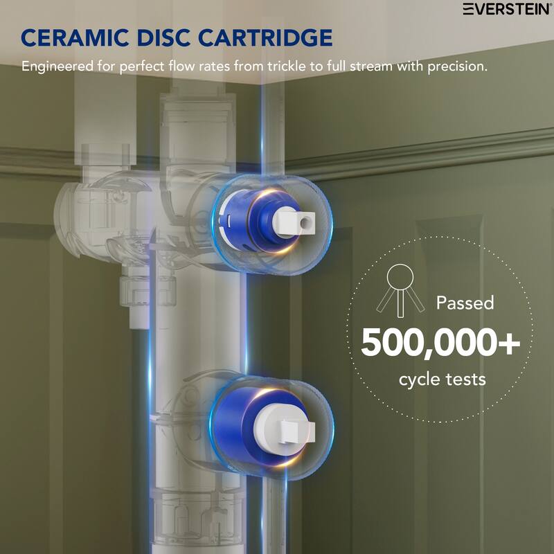 Single-Handle Freestanding Tub Faucet With Hand Shower