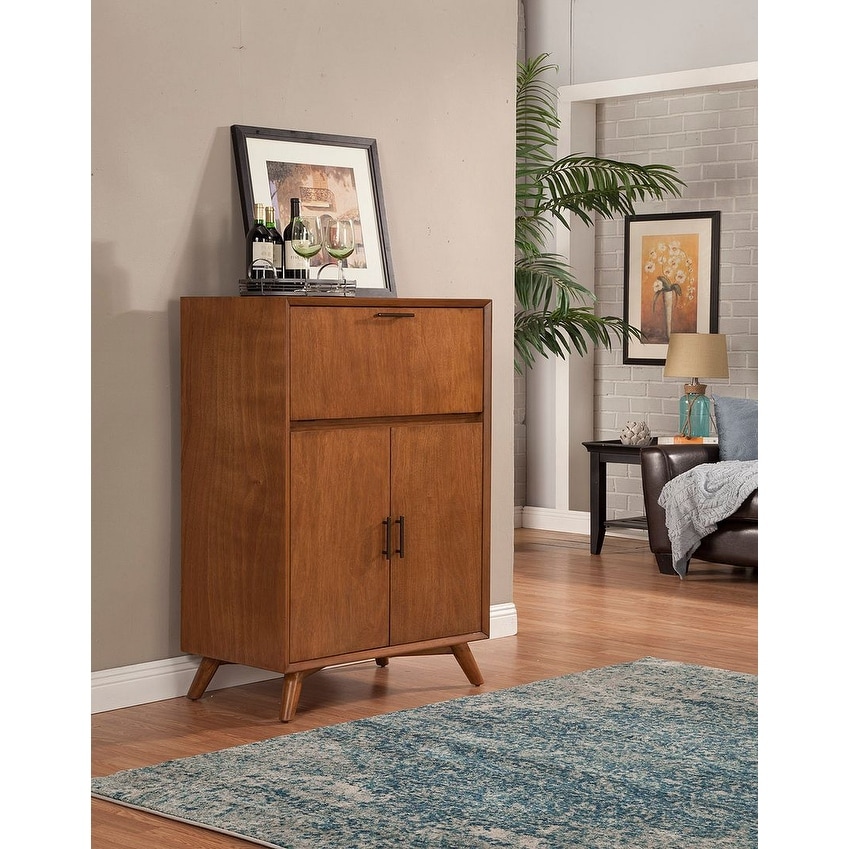 Mid century deals bar cabinet