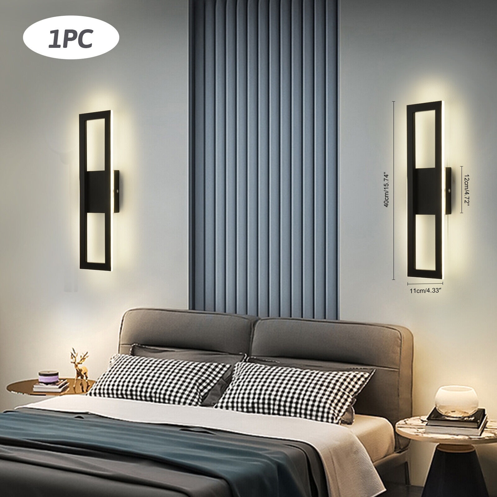 Wall mounted bed lights discount