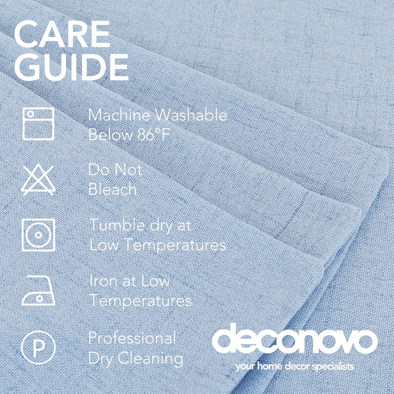 Deconovo Faux Linen Throw Pillow Covers 4 PCS(Cover Only)