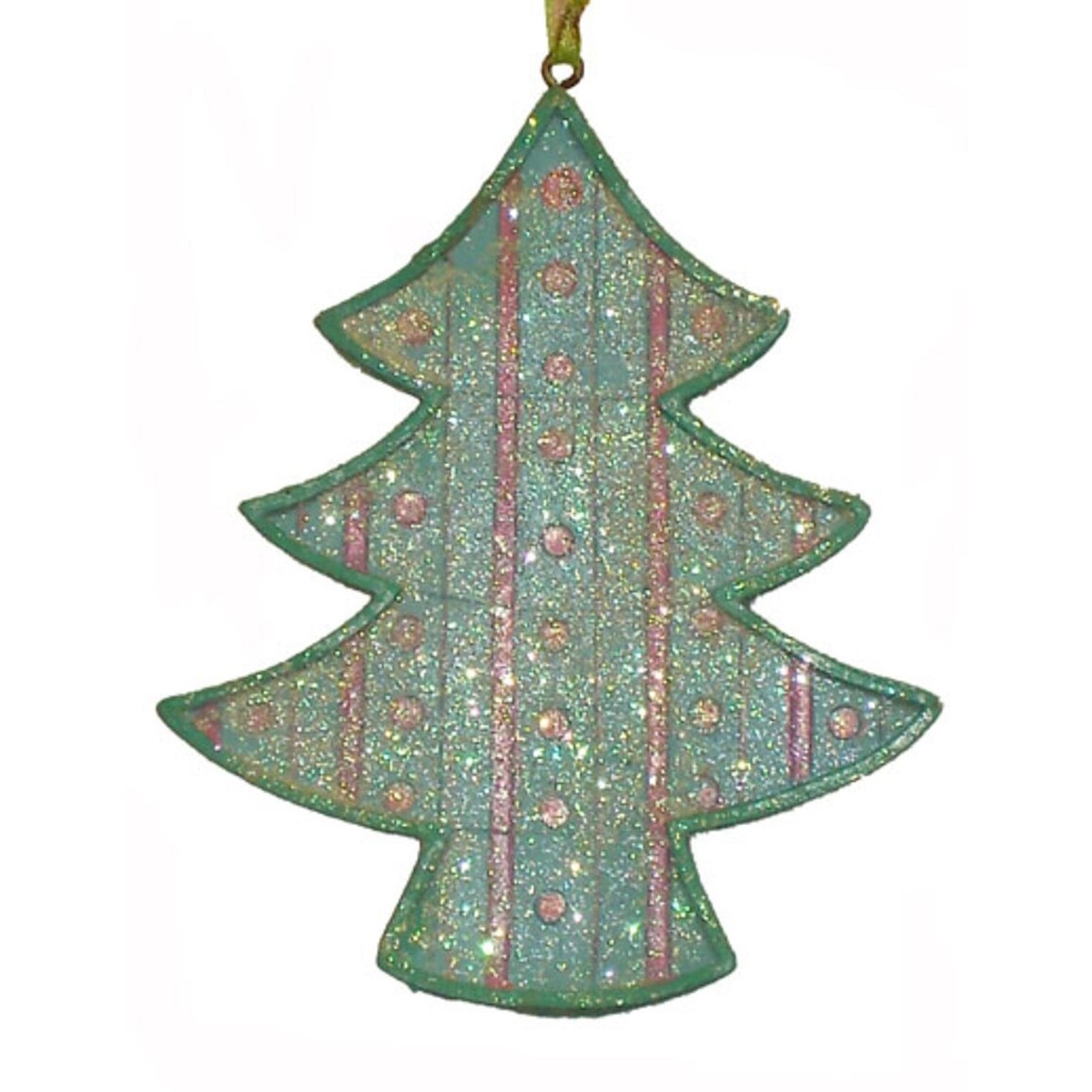 Shop 3 Blue And Pink Pastel Iced Cookie Tree Christmas Ornament