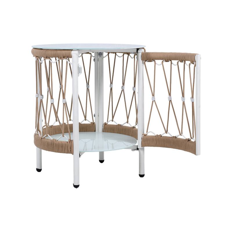 Christopher Knight Home - Ian Bohemian Accent Outdoor Side Table