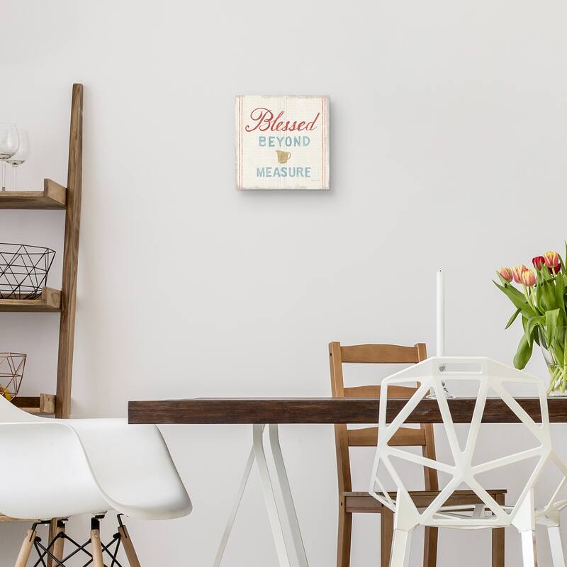 Floursack Kitchen VI Bold Canvas Art Print