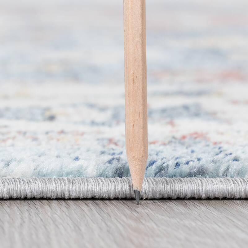 Rayna Bohemian & Eclectic Geometric Indoor Area Rug