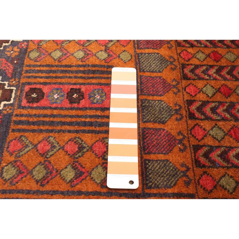 ECARPETGALLERY Hand-knotted Teimani Brown Wool Rug - 3'1 x 4'11