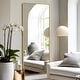 preview thumbnail 116 of 167, Dovelina Modern Full Length Floor Mirror - Freestanding Vanity Mirror for Bathroom or Living Space