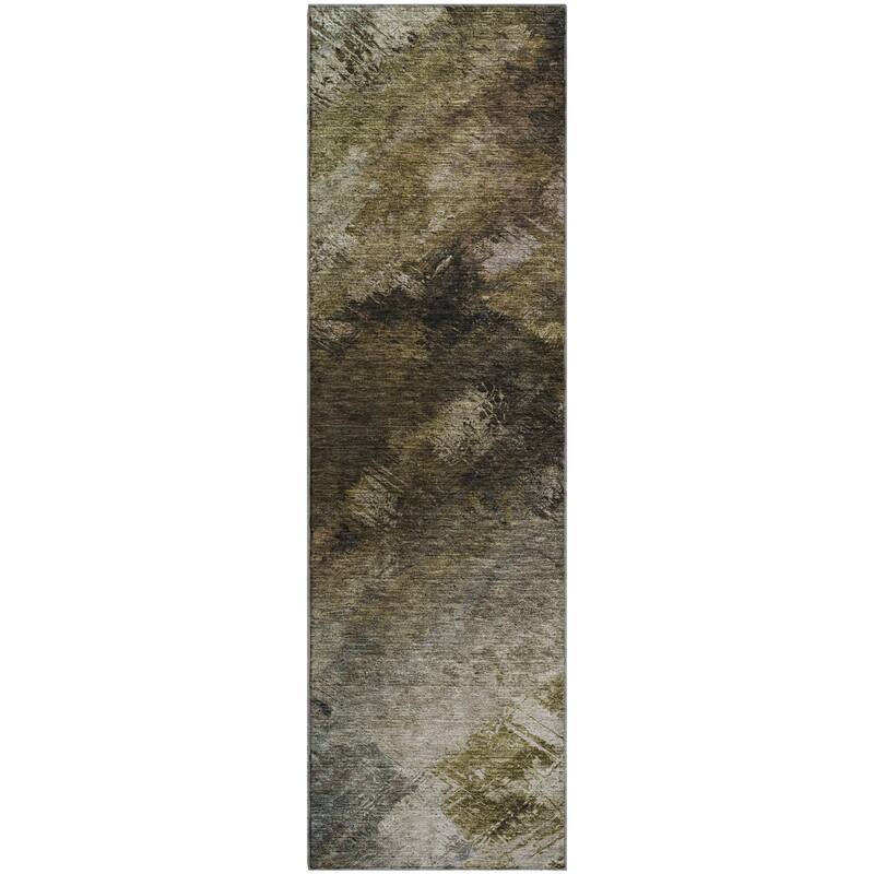 Premium Washable Super Soft Contemporary Abstract Mayfield Rug