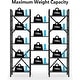 preview thumbnail 21 of 60, Large Triple Wide 5-Shelf Etagere Bookcase