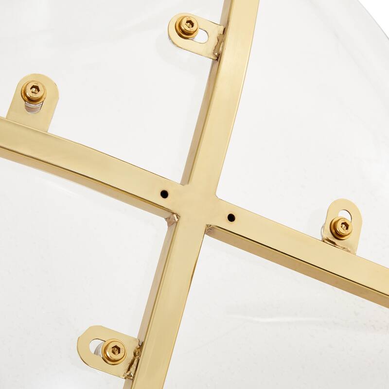 Modern Dining Table Set for 4-6, 63" Marble-Patterned Tempered Glass Table with Plastic Chairs, Compact Modern Kitchen Table Set