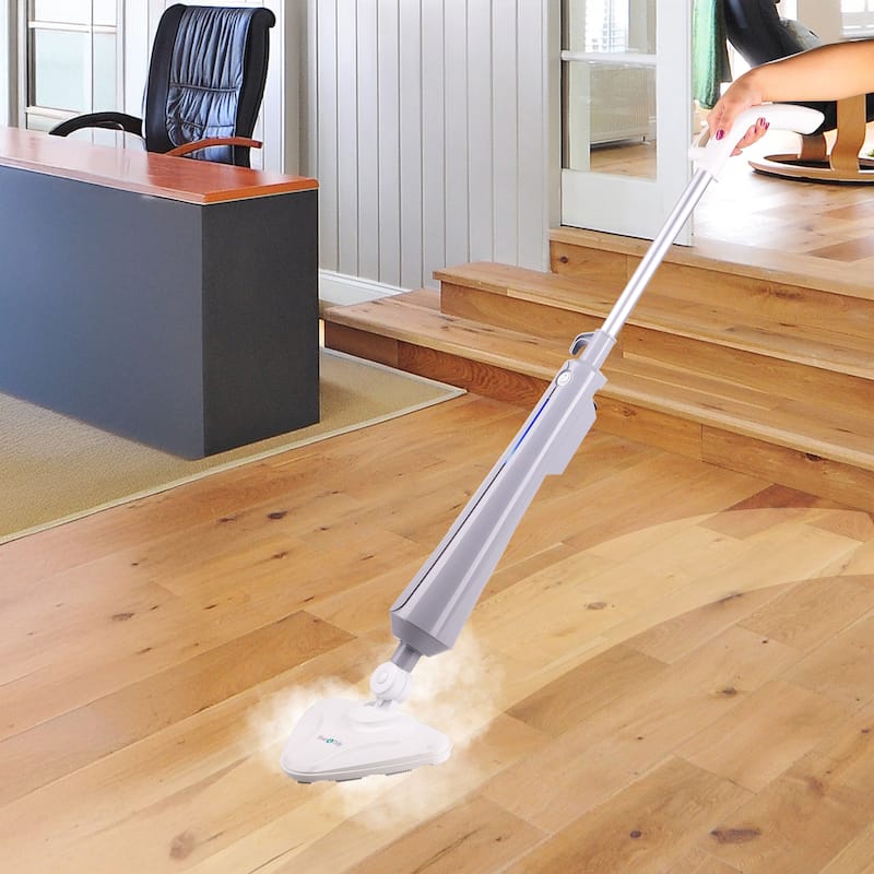 True & Tidy Multi Surface 1300 Watt Steam Mop with Bonus Reusable Mop Pads